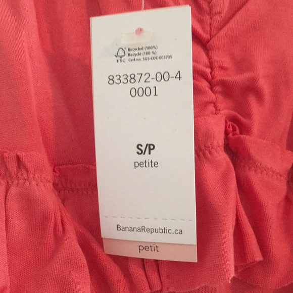 NWT Banana Republic ruffled maxi dress. - Picture 3 of 3